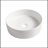 24 " Modern Design Float Bathroom Vanity With Ceramic Basin Set,  Wall Mounted White Oak Vanity