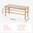 Rattan Bench Wooden Bench 31.5 Inches for Entryway Living Room & Bedroom