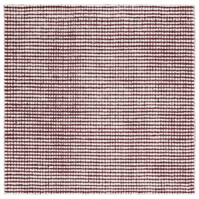 Abstract Hand Tufted Wool Checkered Rug