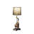 Chandrell 24" Monkey Table Lamp With Drum Shade-1603627417-1603627414