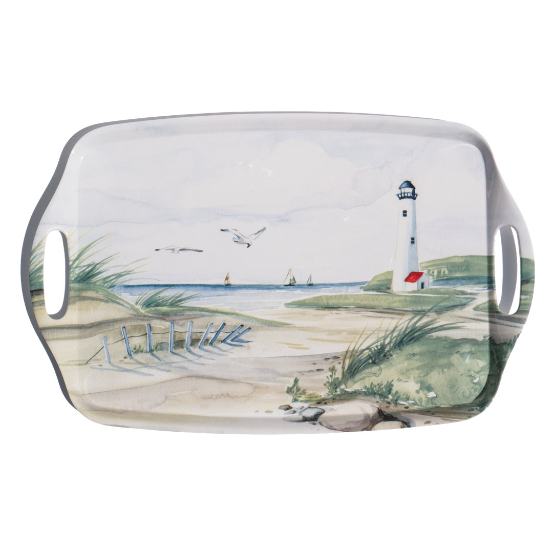 Breakwater Bay Bornhart Melamine Platter Breakwater Bay