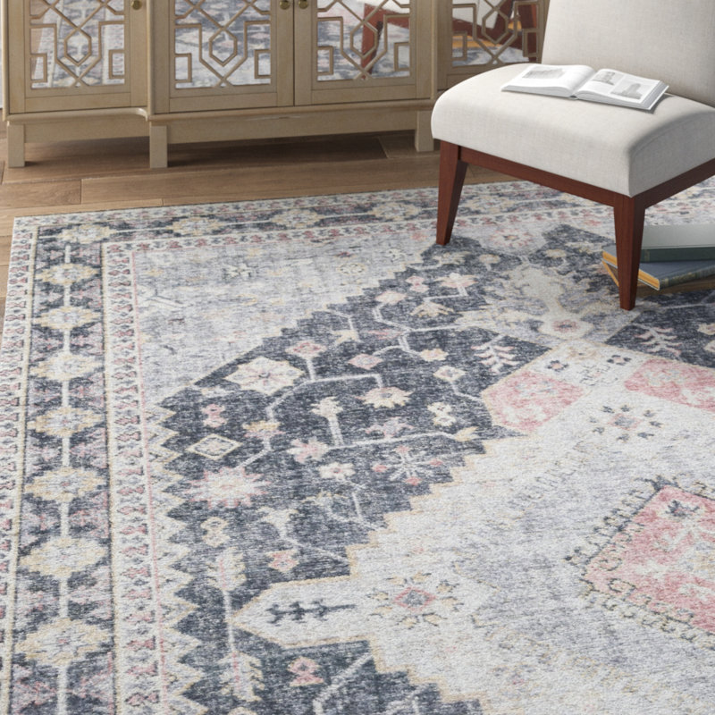 Gelo Oriental Indoor Rug, Rectangle 7'6" x 9'6"