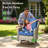 Emanuell 5 - Person Wicker Outdoor Conversation Set, Patio Sofa & Swivel Chair Set with Fire Pit and Cushions-1143060051