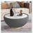 Cup Shape Leather Coffee Table-612343208