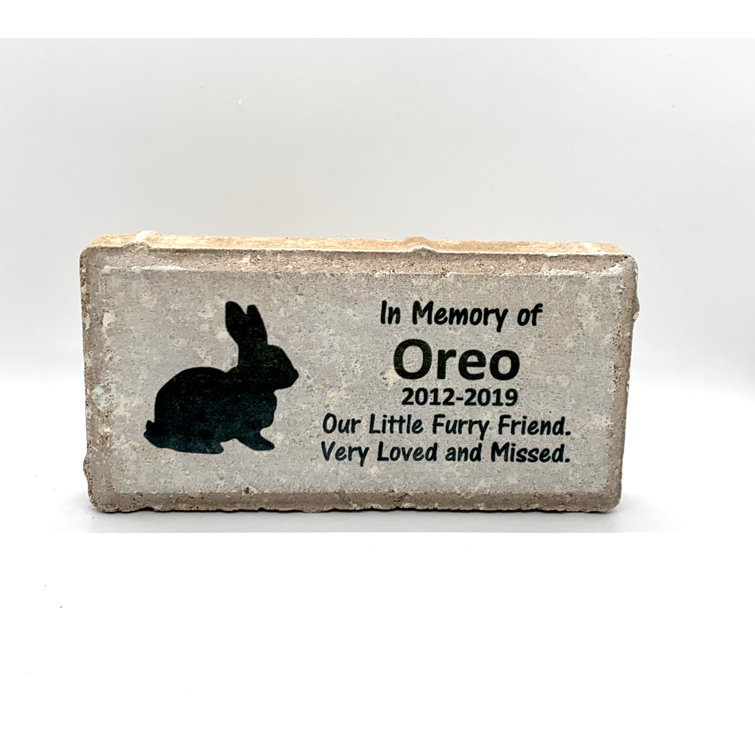 Trinx Barnhard Stone Animals Memorial Plaque/Stone - Wayfair Canada