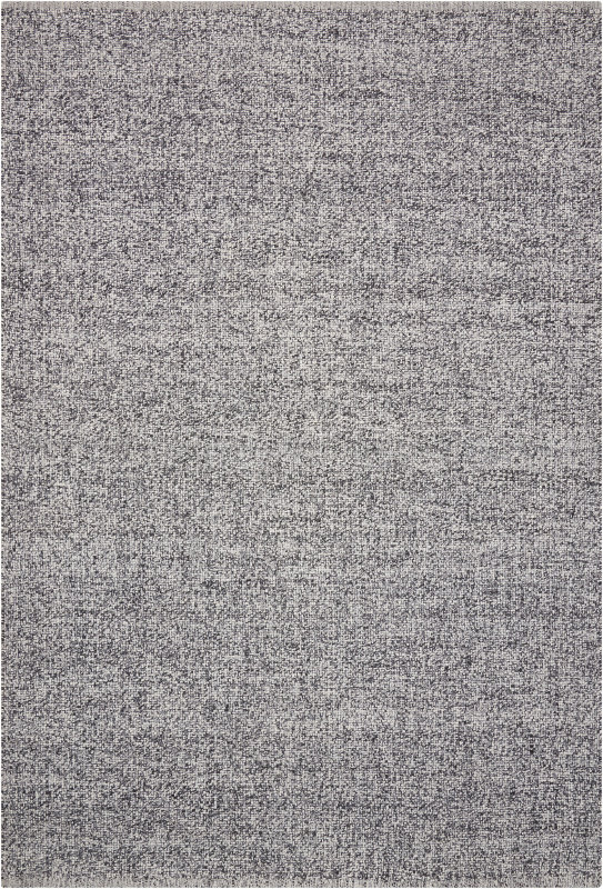 Tapis carbone noué à la main Tobiano, Rectangle 5 pi 3 po x 7 pi 5 po