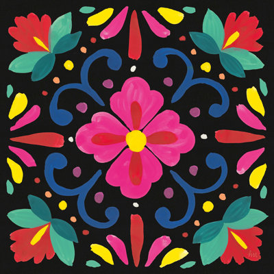 Floral Fiesta Tile VII