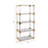 Newnam 66" Felix Acrylic Bookshelf/Kd