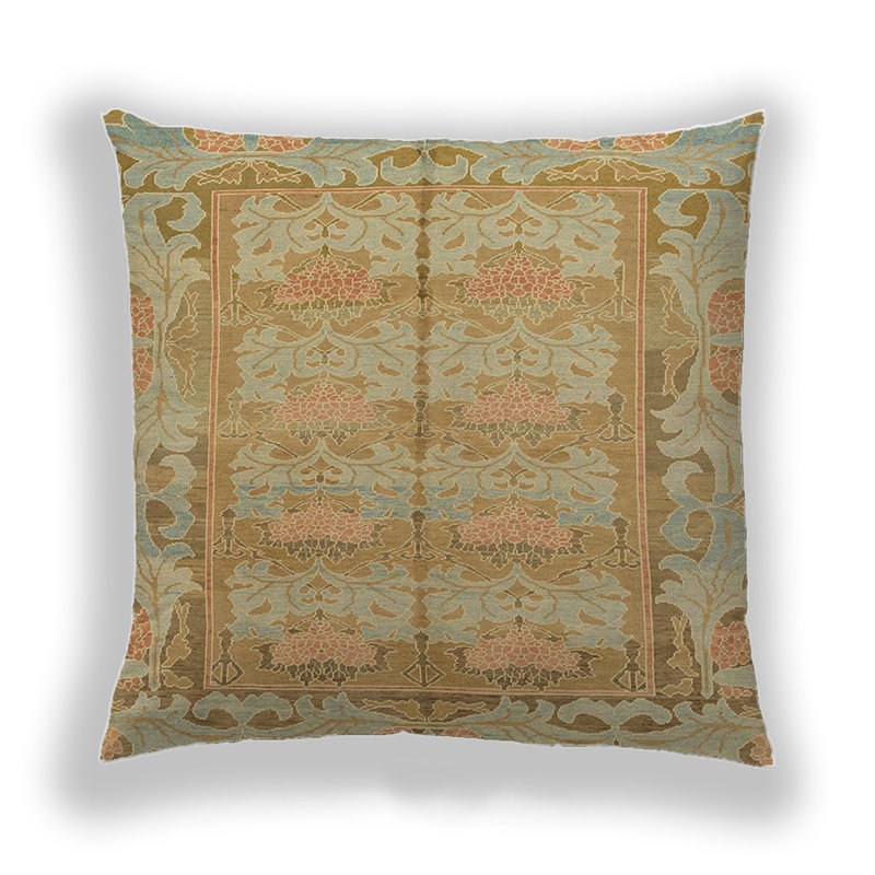 Coussin Abstract 1671, Microsuède