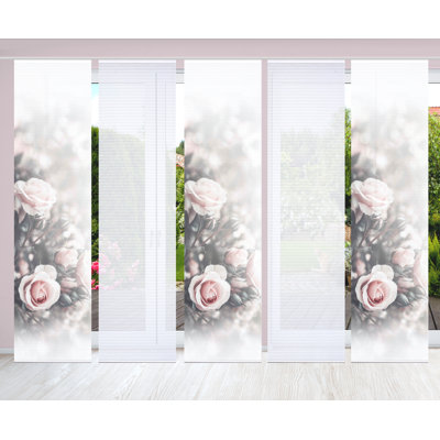 Semi Sheer Sliding Panel