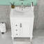 Meuble-lavabo avec 2 tiroirs et tablette réglable-1178600737