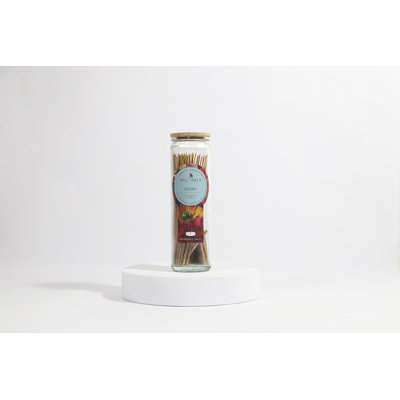 Incense Sticks | Ocean | Set Of 80 (6" Each) In Glass Jar | Therapeutic And Anti-Stress, Mood-Transforming, Best For Relaxation, Calms Your Anxiety