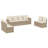  Garden Sofa Set Beige
