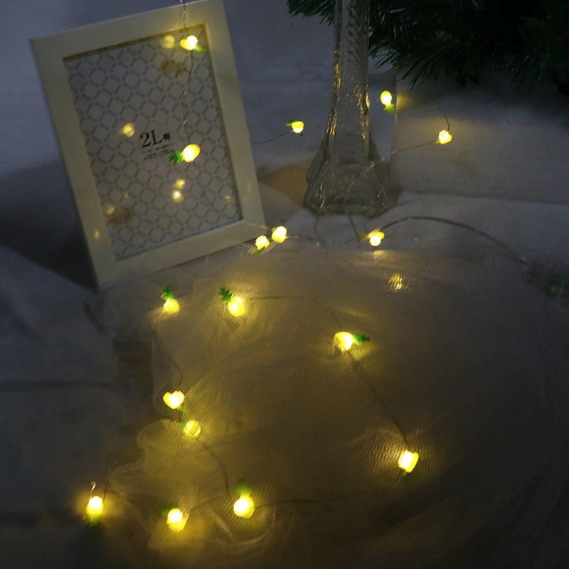 Guo 20 - Bulb 3.9'' Battery Powered LED Fairy String Light