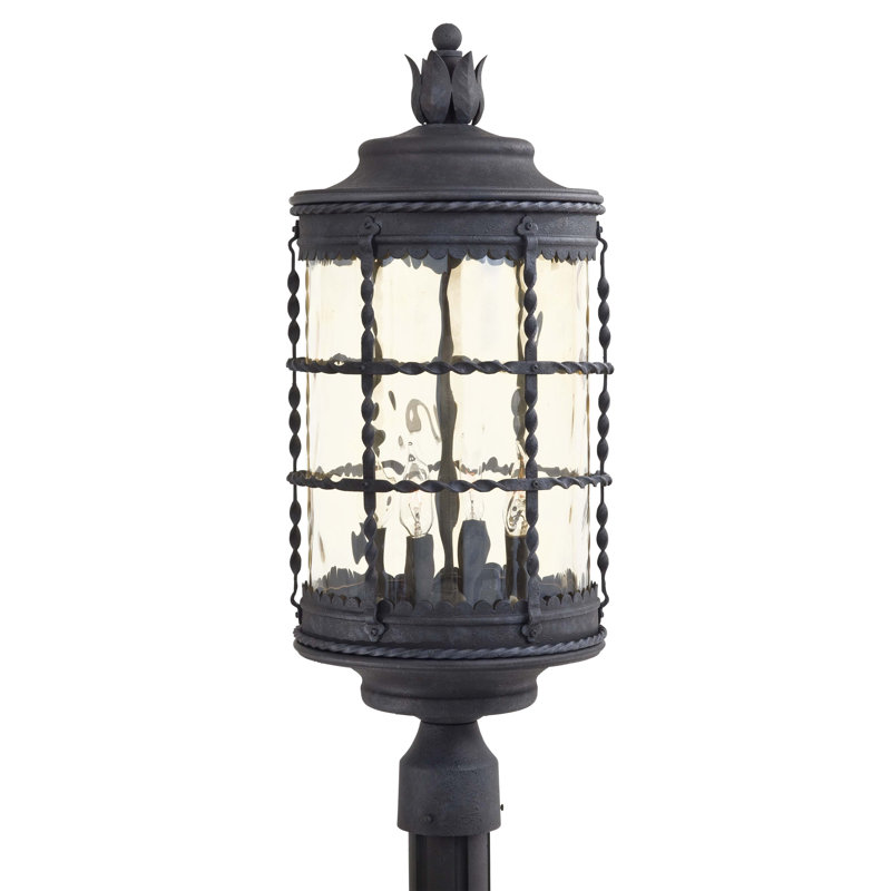Tête de lanterne d’extérieur 4 lumières Calem