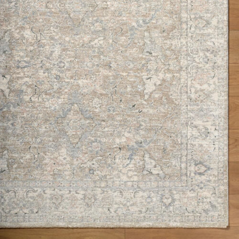 Tapis d'intérieur tissé à la machine Hendrick, Rectangle 10 pi x 13 pi 11 po