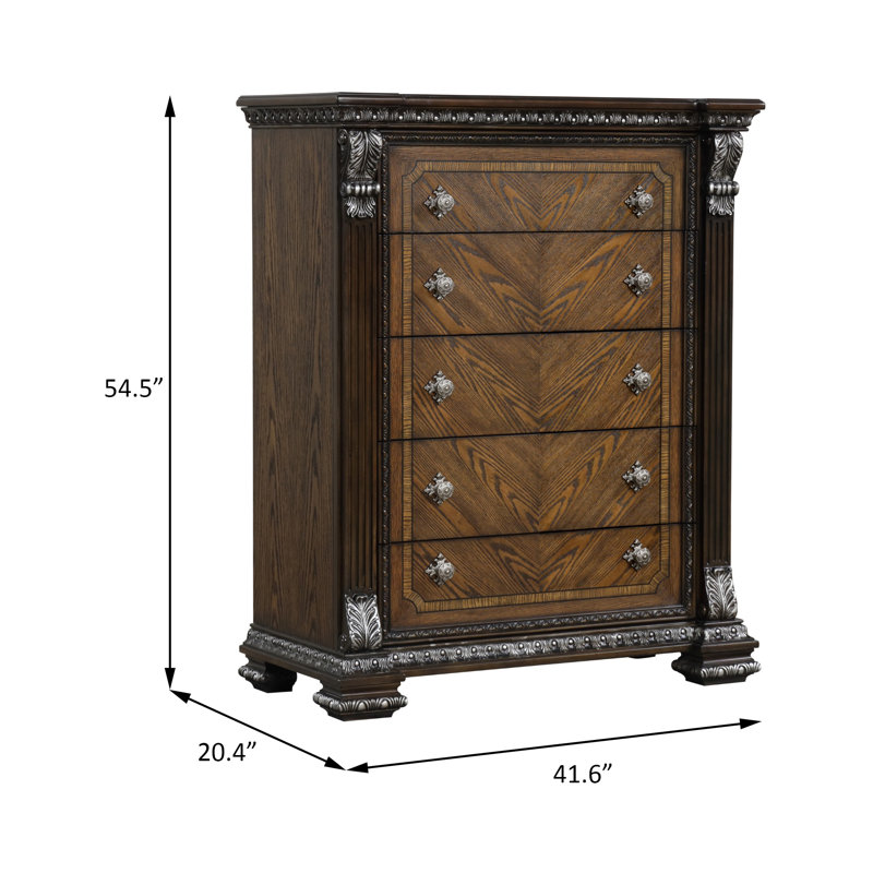 Commode traditionnelle Promenade, espresso