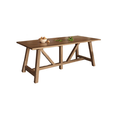 Junice Ash Solid Wood Dining Table