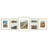 Luray 7 Piece Matte Metal Gallery Picture Frame with Real Glass Set-1357928806