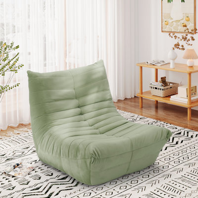 Daut Upholstered Suede Lounge Chair