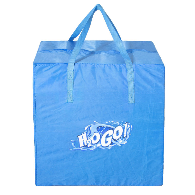 H2OGO! 8.6 ft x 13.9 ft x 12.1 ft Plastic Inflatable Slide