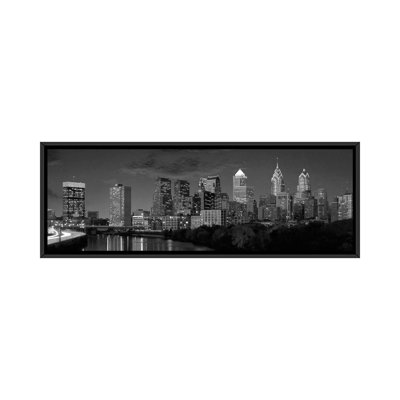 " Philadelphia Panoramic Skyline Cityscape (Sunset) " by Unknown Artist