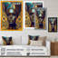 «Beautiful Contemporary Contemporary African Retro II», reproduction sur toile-87370293-87370297
