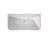 59" Stand Alone Tub Acrylic Rectangular Free Standing Soaking Bath Tub (White)