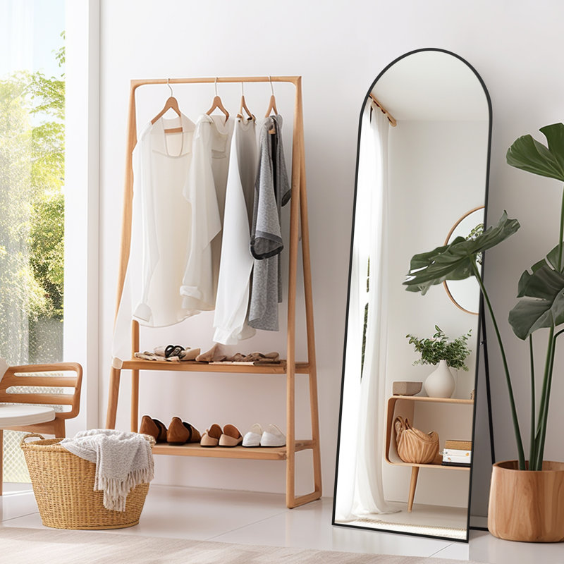 Miroir Kadeshia, Noir, 65 po x 24 po