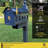Plastic Post Mounted Mailbox