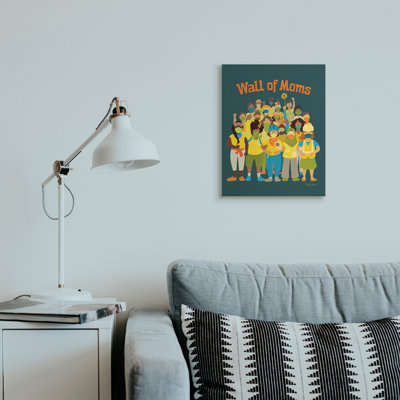 Illustration du mur des mamans, déclaration de justice sociale