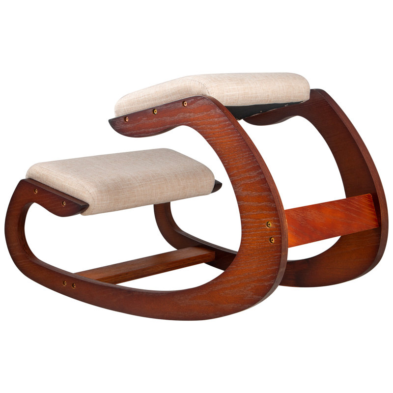 Ergonomic Kneeling Chair with Removable Casters/Wheels