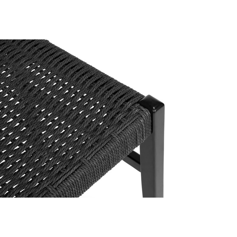 Tabouret d'appoint Piper, Noir