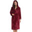Jarom Flannel Mid-Calf Bathrobe-246950280-246950281