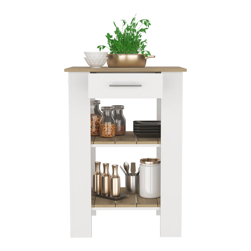 Bossier Wood Kitchen Island