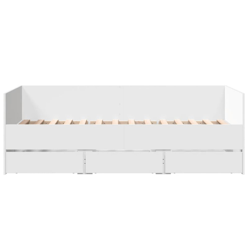 Wincott Daybed, White, Small Single (2'6)