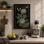 Peonies and Gold Botanical - Wrapped Canvas-1251923424-1251923435