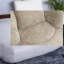 Fauteuil d'appoint Cloud Soft, chaise longue en chenille moderne de 36 pouces pour la maison