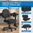 Sculptured Polyester Blend Task Chair-1449129226