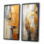 «Gold Grey Gleaming Geometrie», 2 pièces-1219798139-1219798138