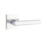 Flat Privacy (Bed & Bath) Door Lever with Square Rosette