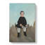 Boy On The Rocks by Henri Rousseau (1) - Wrapped Canvas Painting-61878446