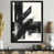 Black Picture Framed