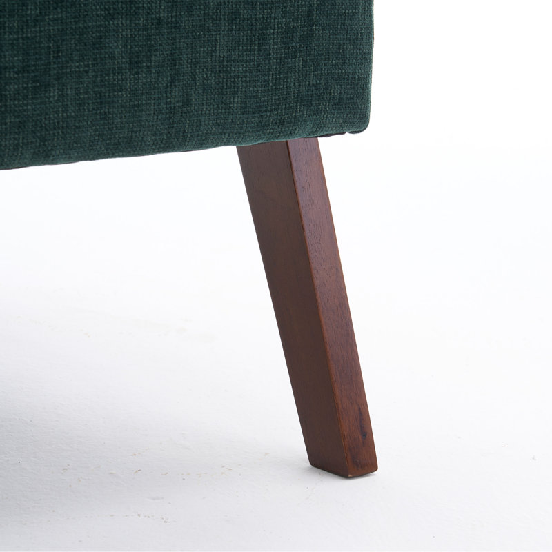 Fauteuil d'appoint Mid-Century, Vert