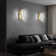 Hemingford Crystal LED Flush Mounted Sconce