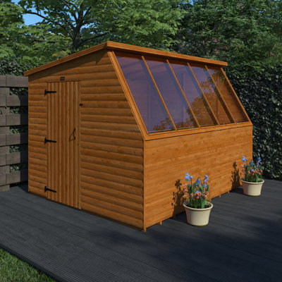 10x8w Tiger Potting Shed | Loglap