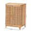 Armoire de rangement en rotin naturel