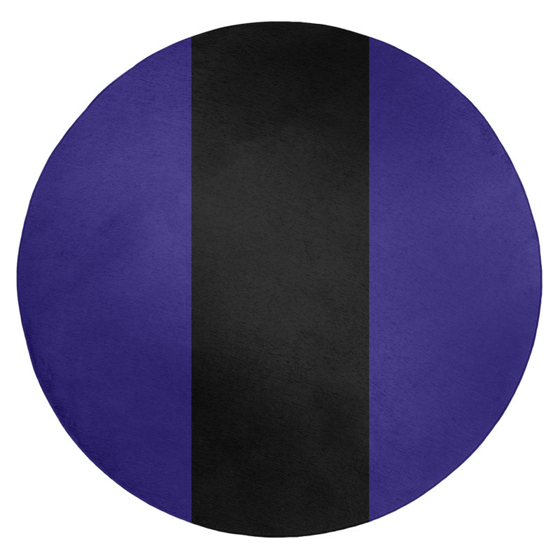 Chenille Indoor Rug, Round 5'