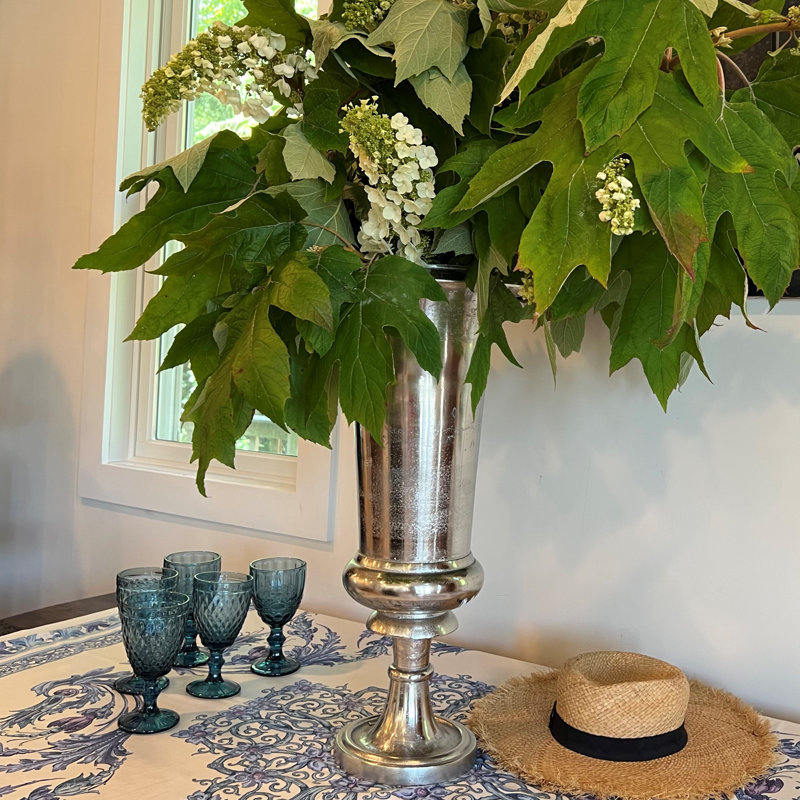 Silver Trophy Vase, 24.75 Inches