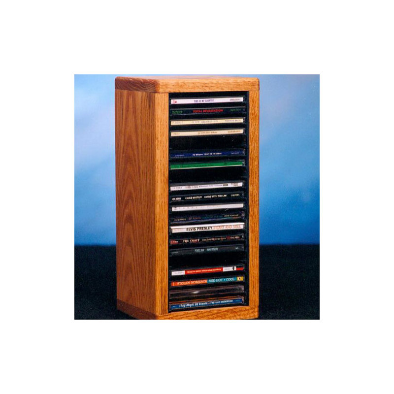 Support de rangement pour plateau de table multimédia 20 cd, Transparent